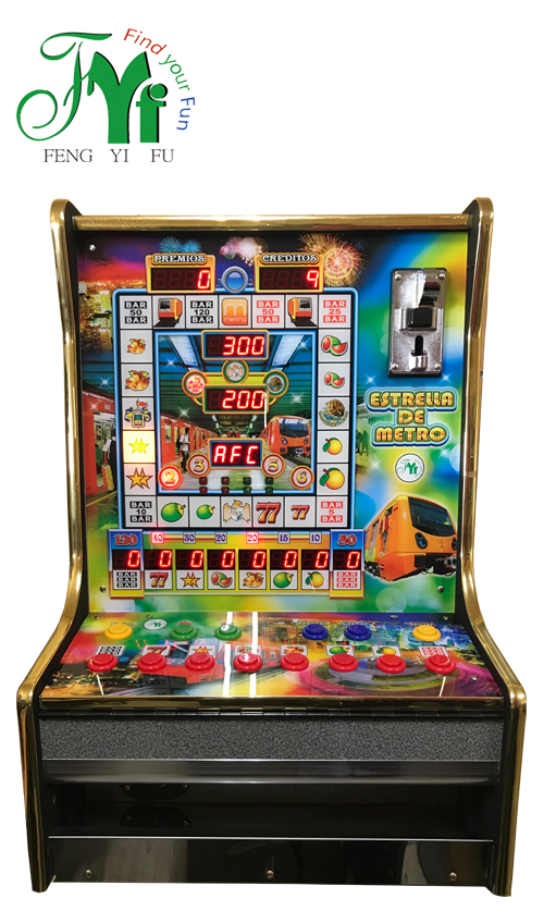 Metro Mario slot game machine
